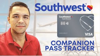 Southwest Companion Pass Tracker Credit Card Tracker in Excel 80K signup bonus  23 of the way [upl. by Yarased]