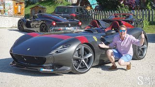 My Dream First Drive in the FERRARI MONZA SP2 [upl. by Leahcimdivad]