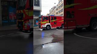 Enginpompe 14 pompiers de Genève 🔥 [upl. by Danita]