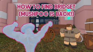 How To Find Bridget For Mushpocolypse  ROBLOX  Vesteria [upl. by Riggins873]