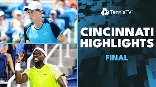 Jannik Sinner vs Frances Tiafoe For The Crown 🏆  Cincinnati 2024 Final Highlights [upl. by Nyliahs]