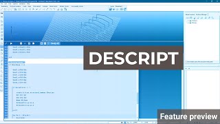 Descript  Internal scripting feature preview [upl. by Zacherie]