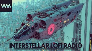 Interstellar Radio  Lofi Chillhop 247 Beats From Another Galaxy 🚀 [upl. by Joline]