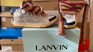 Lanvin Curb Sneakers On Foot Review and Sizing Guide [upl. by Sierra]