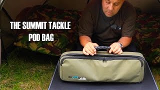 CARP FISHING TV  THE SUMMIT TACKLE POD BAG [upl. by Nuahsak]