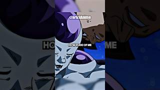 Frieza being a menace for 1 minute straight part 1 dragon ball super edit [upl. by Rothmuller239]