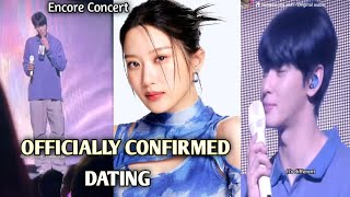 OMG😱 Cha Eun Woo Officially Confess Dating Mun Ka Young in His Encore Concert [upl. by Terrance]