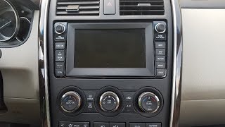 How to Remove Radio  Navigation  Display from Mazda CX9 2010 for Repair [upl. by Algar377]