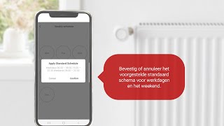 DanfossAlly™ App – Een weekschema instellen en kopiëren [upl. by Asa]