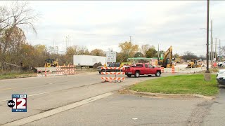 Project at Dort Highway and Court Street in Flint nearly complete [upl. by Yruam]