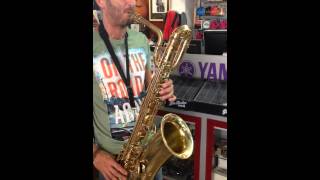 SELMER MARK VI 6 SAX SASSOFONO BARITONO OCCASIONE USATO 12 MESI DI GARANZIA [upl. by Elleral]