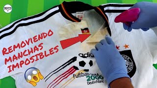 😱 Cómo Lavar CAMISETAS de Fútbol Remover MANCHAS IMPOSIBLES 💦 TRUCOS para Limpiar Soccer Jerseys [upl. by Boland]