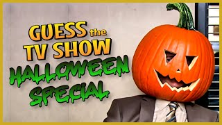 Halloween Special  Guess The TV Show By The Theme Song  TV Show Quiz [upl. by Giusto]