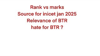 Expected result declaration Rank vs Marks expected in 2024 neetpg BTR relevance [upl. by Feinberg]