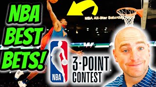 NBA Slam Dunk Contest  Three Point Contest Picks and Predictions  NBA AllStar Weekend Best Bets [upl. by Eldoree]