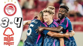 Nottingham Forest vs Olympiacos43 All Goals amp Highlights  Friendly Match 2024 [upl. by Einniw]