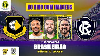 SÃO BERNARDO X REMO  AO VIVO E COM IMAGENS  SÉRIE C NO CAMISA 21 [upl. by Eniac377]