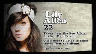 Lily Allen  22 Official Audio [upl. by Serg]