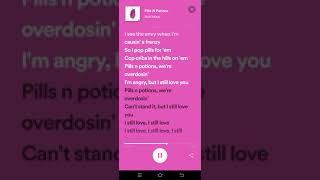 Pills N Potions Lyrics  Nicki Minaj [upl. by Elletnahs]