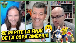 El ARGENTINA  COLOMBIA será UN PARTIDO CERRADO Igual a la final de la COPA AMÉRICA  Sólo Fútbol [upl. by Milinda575]