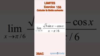 Exercice 156 Limites 2BAC Maths [upl. by Enidanreb]