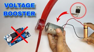 How To Make VOLTAGE BOOSTER Module Using IRFZ44N MOSFET  Experimentcafee youtube [upl. by Almund]