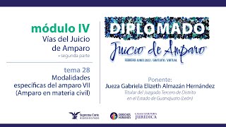 Martes 24 de mayo de 2022 Diplomado quotJuicio de Amparoquot edición 2022 Módulo IV [upl. by Sukramaj981]