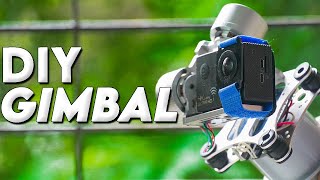 how to make a gimbal  diy gimbal for action camera [upl. by Fulviah942]