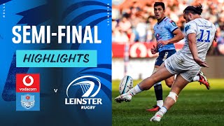 Vodacom Bulls v Leinster  Instant Highlights  Semi Final  URC 202324 [upl. by Philan]