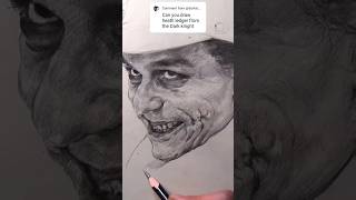 Drawing Heath Ledger Starting From the Skull anatomy drawing art [upl. by Chick]