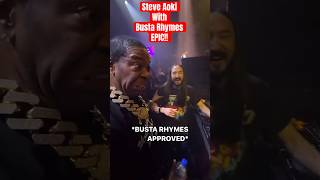 Steve Aoki Busta Rhymes edm music live bustarhymes steveaoki dj epic mustsee 2024 live [upl. by Aicat]