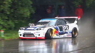 Best of THE MOST ICONIC turnaround at GoodWood Festival Of Speed 2023 DRIFTS amp POWERSLIDES [upl. by Haddad]