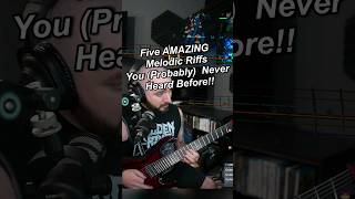 5 Amazing Melodic Metal Riffs On Guitar in Rocksmith 2014 [upl. by Anuhsal]