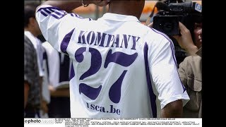 Kompany First Pro Goal for RSC Anderlecht [upl. by Aynotel]