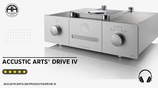 Accustic Arts new DRIVE IV Audiophile Reference CD Transport in Toploader Design [upl. by Bronk]