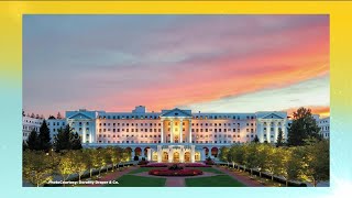 Come Visit The Iconic Greenbrier Resort [upl. by Htebazileharas]