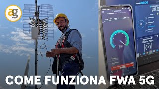 CONNESSIONE VELOCE anche IN CAMPAGNA COME FUNZIONA FWA 5G [upl. by Joaquin880]