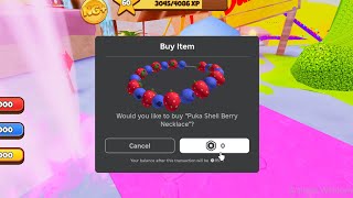 How to get Puka Shell Berry Necklace in Danimals Adventure World [upl. by Wehttan139]