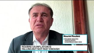 Roubini Sees Hard Landing From Feds Mission Impossible [upl. by Lavotsirc635]