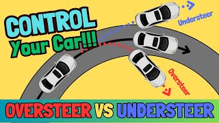 Oversteer vs Understeer How to Stay in Control While Driving [upl. by Shakespeare829]