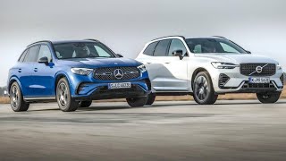 New 2024 MercedesGLC vs 2023 Volvo XC60 Facelift Head2Head [upl. by Suriaj]