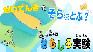 遊んで学べる簡単実験♪静電気あそび【おうちで出来る】 [upl. by Sochor393]