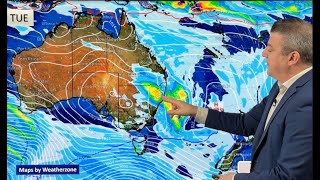 OZ A slight lift in temperatures for the southern half this week [upl. by Whitney45]