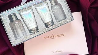 Baylis amp Harding England jojoba silk amp almond oil limited edition Gift Set Review [upl. by Territus235]