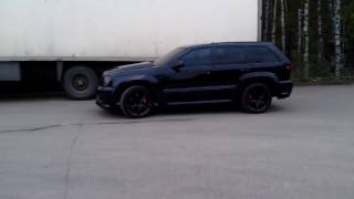 Jeep Grand Cherokee SRT8 sound [upl. by Hnaht176]