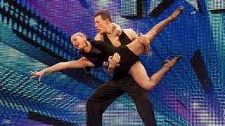 Ballroom dancers Kai and Natalia  Britains Got Talent 2012 audition  UK version [upl. by Pesek]