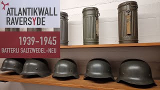 Museum Atlantikwall Raversyde Ostend Teil 2  Part 2  19391945 WW2  Oostende Batterie Salzwedel [upl. by Selin]