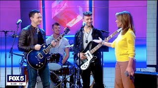 Rebel Kicks Perform quotElectrophoriaquot live on Good Day New York [upl. by Esened]