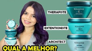 KERASTASE RESISTANCE THERAPISTE EXTENTIONISTE OU ARCHITECT  QUAL A MELHOR [upl. by Nahor111]