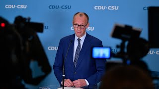 7 November 2024  LiveStatement mit Friedrich Merz amp Alexander Dobrindt [upl. by Ah]